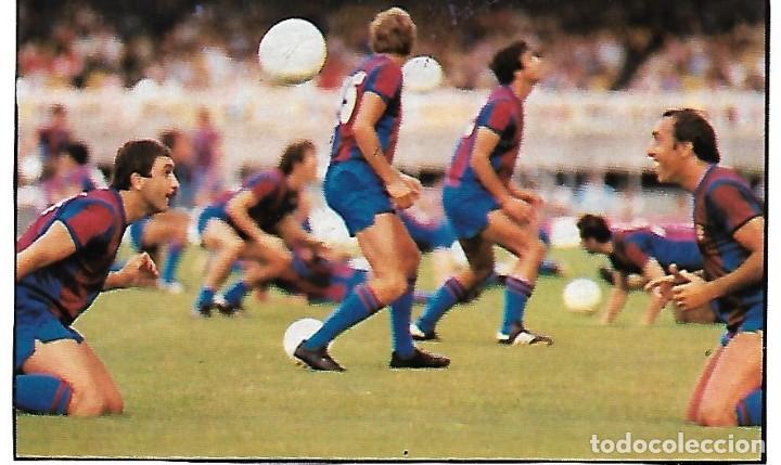 Collezionismo sportivo: BAR&Ccedil;A: Recorte de KRANKL y ASENSI peloteando. 1980