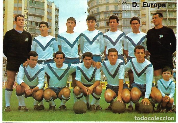 Collezionismo sportivo: CD. EUROPA. Laminilla de 1967