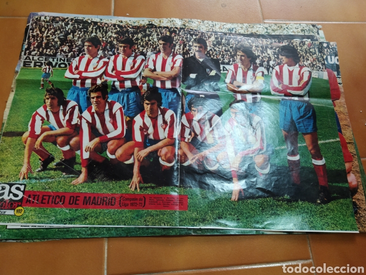 Collectionnisme sportif: Poster as color 102 Atl&eacute;tico de Madrid