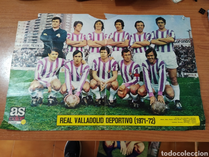 Coleccionismo deportivo: Poster as color 48 Valladolid