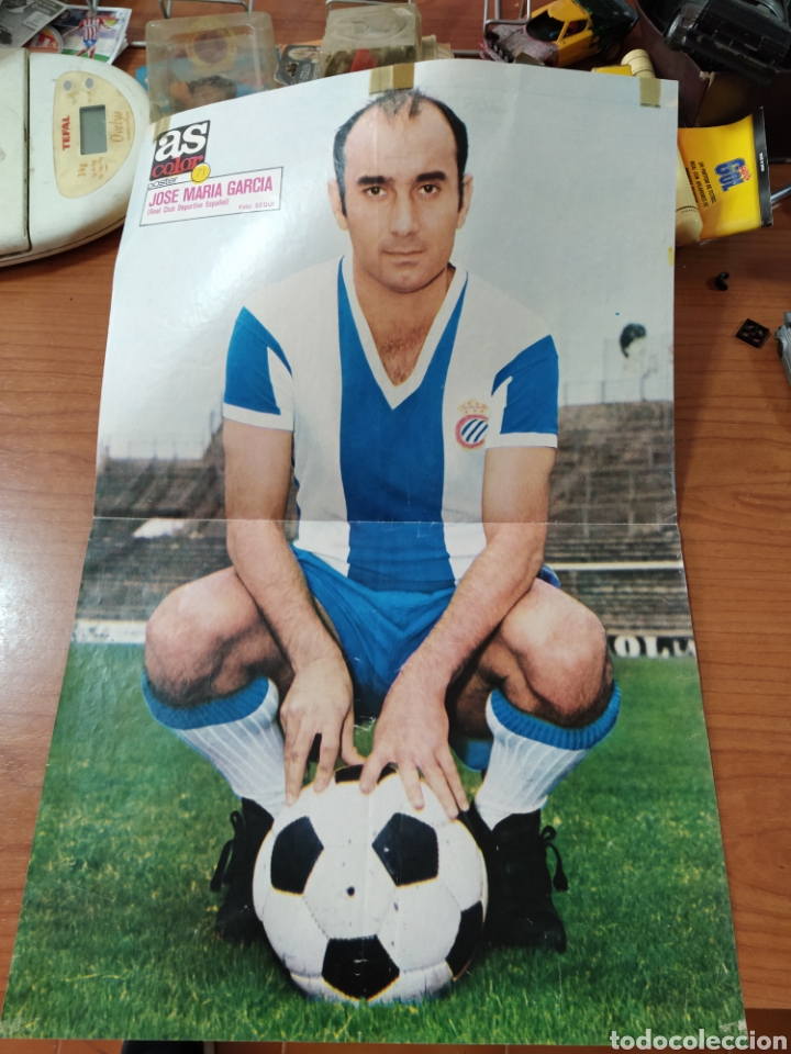 Coleccionismo deportivo: Poster as color 71 Jos&eacute; Mar&iacute;a Garc&iacute;a del espa&ntilde;ol