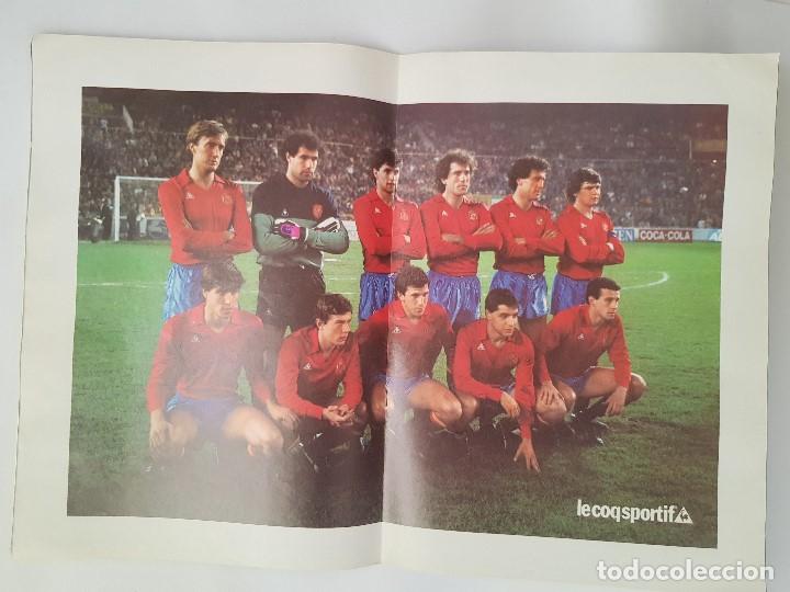 Collectionnisme sportif: P&oacute;ster Selecci&oacute;n Espa&ntilde;ola (1986) Lecoqsportif