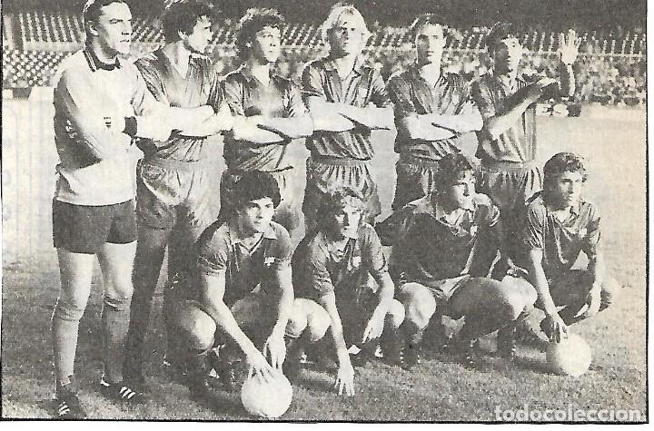 Collectionnisme sportif: BAR&Ccedil;A: Curiosa formaci&oacute;n de 1981, con s&oacute;lo 10 jugadores