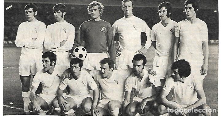Collectionnisme sportif: LEEDS UNITED ( Con Jackie Charlton ): Recorte de un equipo de 1971