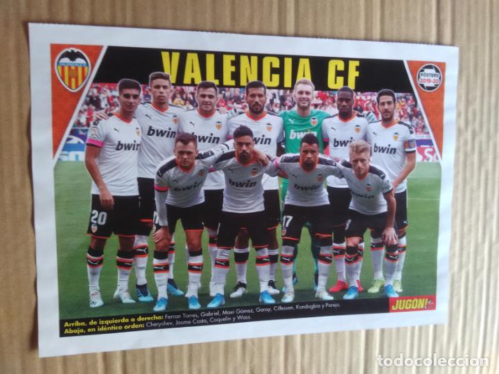 Collectionnisme sportif: &Iacute;&Ntilde;IGO MART&Iacute;NEZ ATHLETIC Y EQUIPO VALENCIA - DOBLE P&Oacute;STER 1 P&Aacute;G REVISTA JUG&Oacute;N 2019-2020 LIGA F&Uacute;TBOL