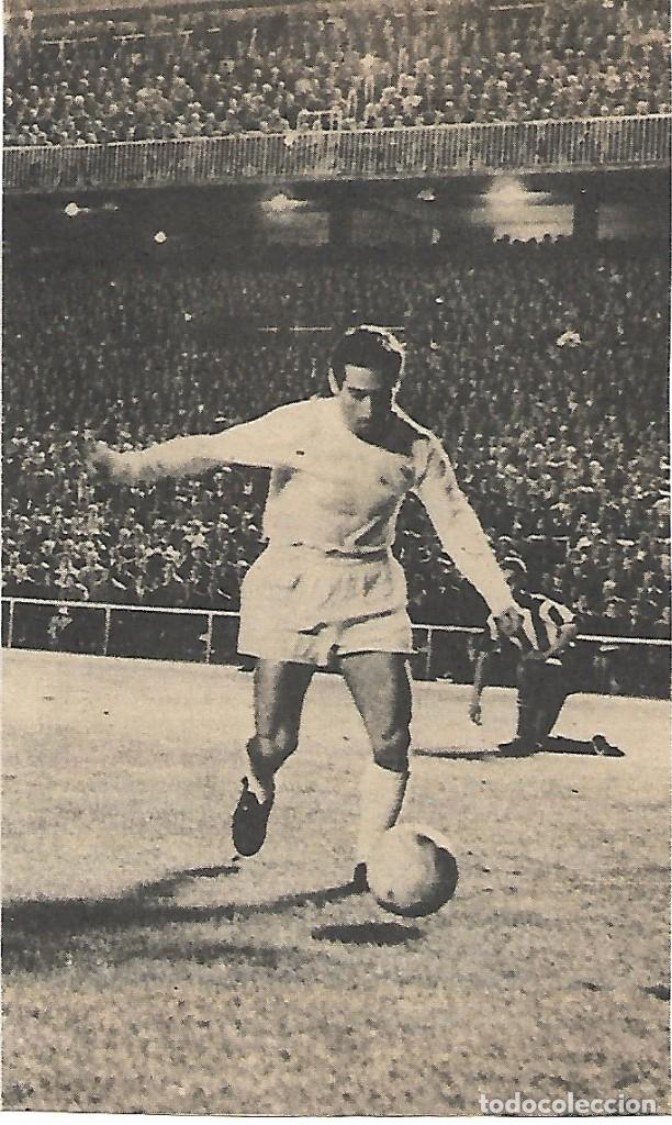 Collectionnisme sportif: REAL MADRID: Recorte de GENTO. 1959