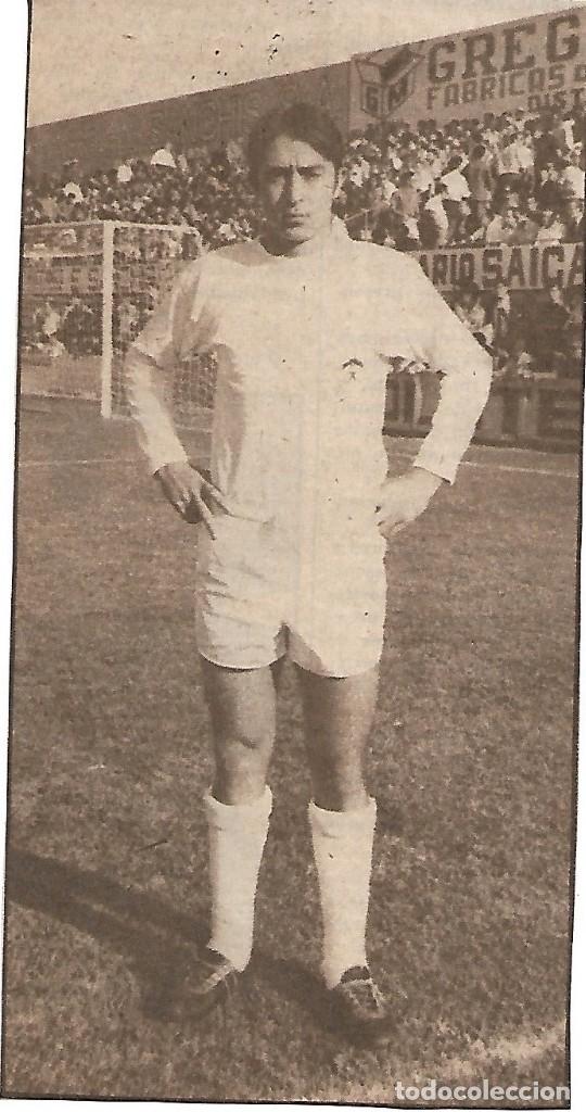 Collectionnisme sportif: ONTINYENT ( ONTENIENTE ): Recorte de Roberto MORA 1969