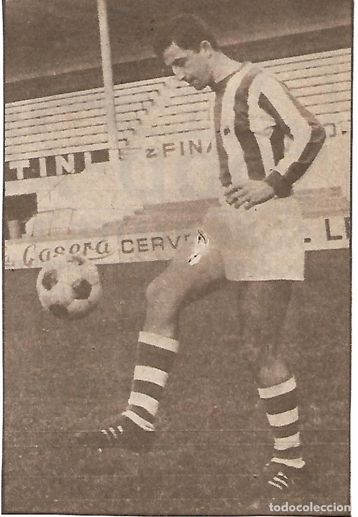 Collectionnisme sportif: REAL SOCIEDAD: Recorte de ARZAK. 1969