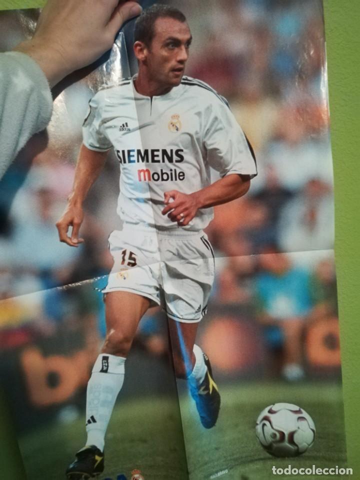 Coleccionismo deportivo: P&oacute;ster Ra&uacute;l Bravo del Real Madrid - Foto 1