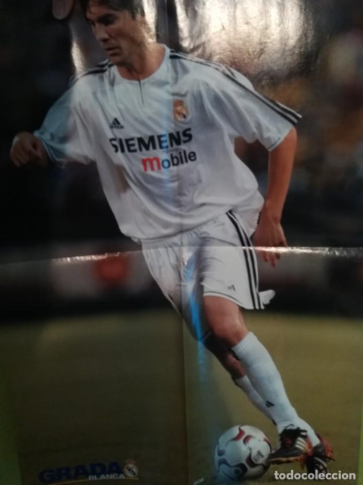Coleccionismo deportivo: P&oacute;ster de jugadores del Real Madrid - Foto 6