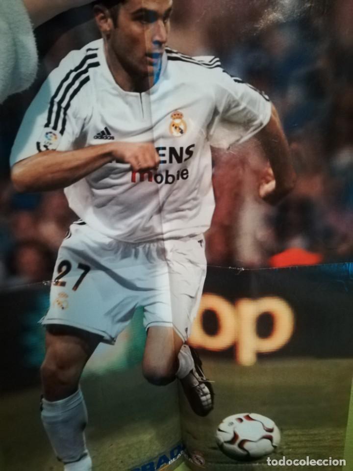 Coleccionismo deportivo: P&oacute;ster de jugadores del Real Madrid - Foto 7