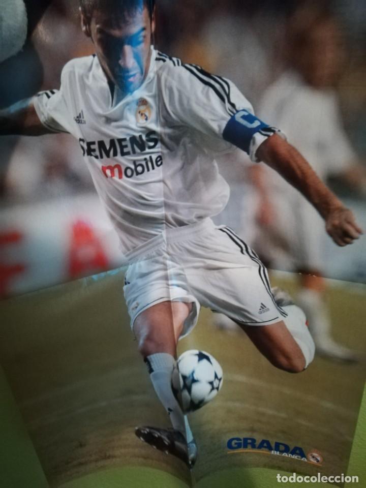 Coleccionismo deportivo: P&oacute;ster de jugadores del Real Madrid - Foto 9