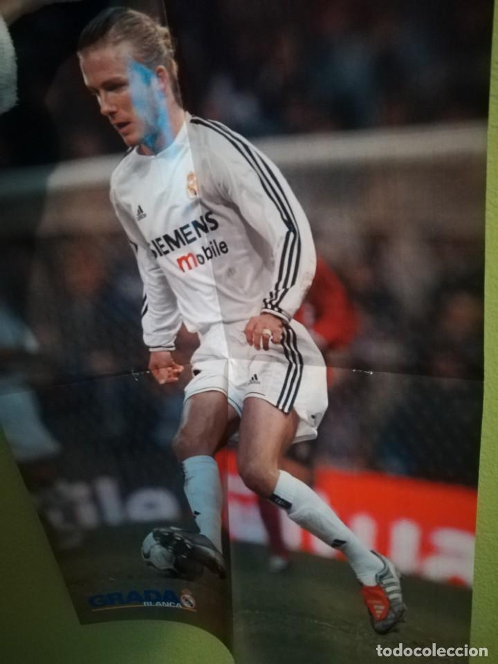 Coleccionismo deportivo: P&oacute;ster de jugadores del Real Madrid - Foto 10