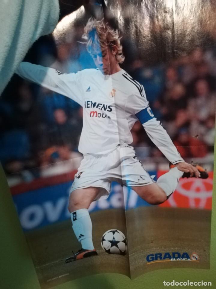 Coleccionismo deportivo: P&oacute;ster de jugadores del Real Madrid - Foto 12