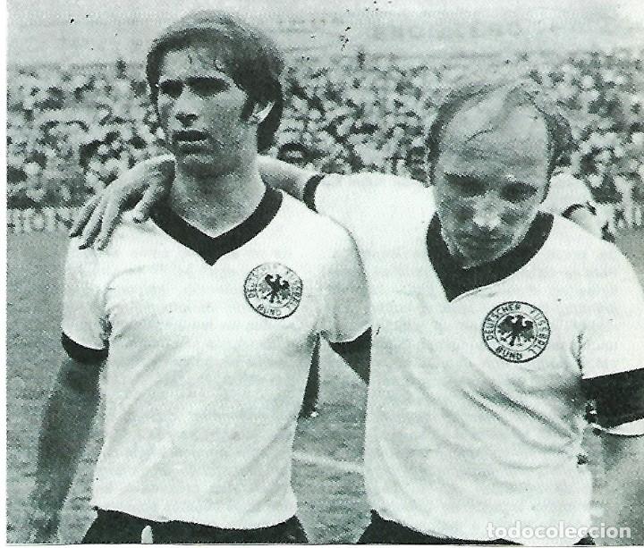 Collectionnisme sportif: SELECCI&Oacute;N DE F&Uacute;TBOL DE ALEMANIA ( RFA ): Recorte de Torpedo MULLER y UWE SEELER