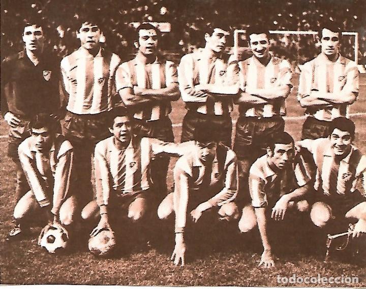 Collectionnisme sportif: ATL&Eacute;TICO DE MADRID: Recorte de un equipo de la temporada 68-69