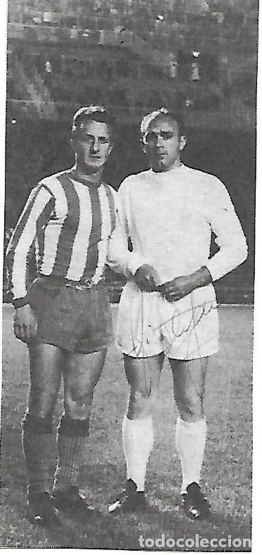 Collectionnisme sportif: REAL SPORTING DE GIJ&Oacute;N: Recorte de CASTA&Ntilde;ER con DI STEFANO