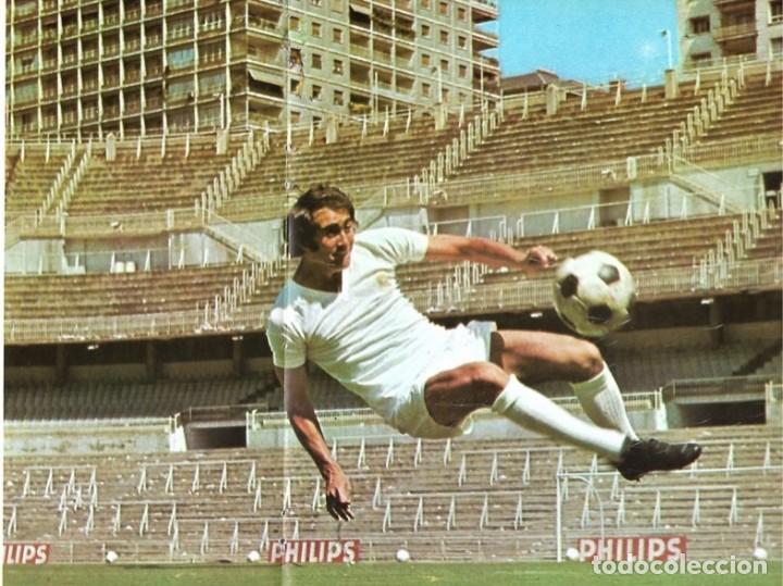 Coleccionismo deportivo: REAL MADRID: P&oacute;ster de PIRRI - Foto 1