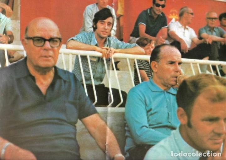 Coleccionismo deportivo: P&Oacute;ster de ZAMORA, KUBALA y SAMITIER. 1973 - Foto 1