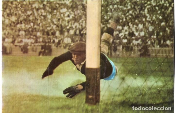 Collectionnisme sportif: RICARDO ZAMORA: L&aacute;mina de su &uacute;ltima parada