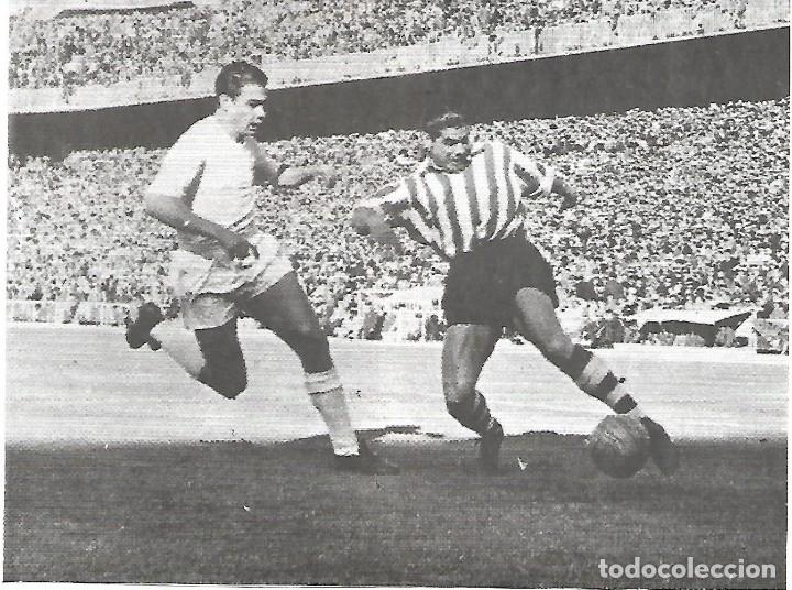 Collectionnisme sportif: ATHLETIC DE BILBAO: Recorte de Piru GAINZA en acci&oacute;n