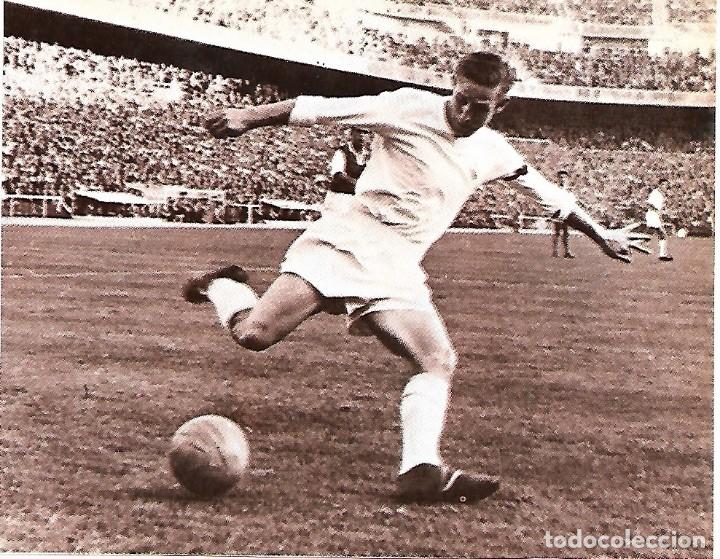 Collectionnisme sportif: REAL MADRID: Recorte de KOPA en acci&oacute;n