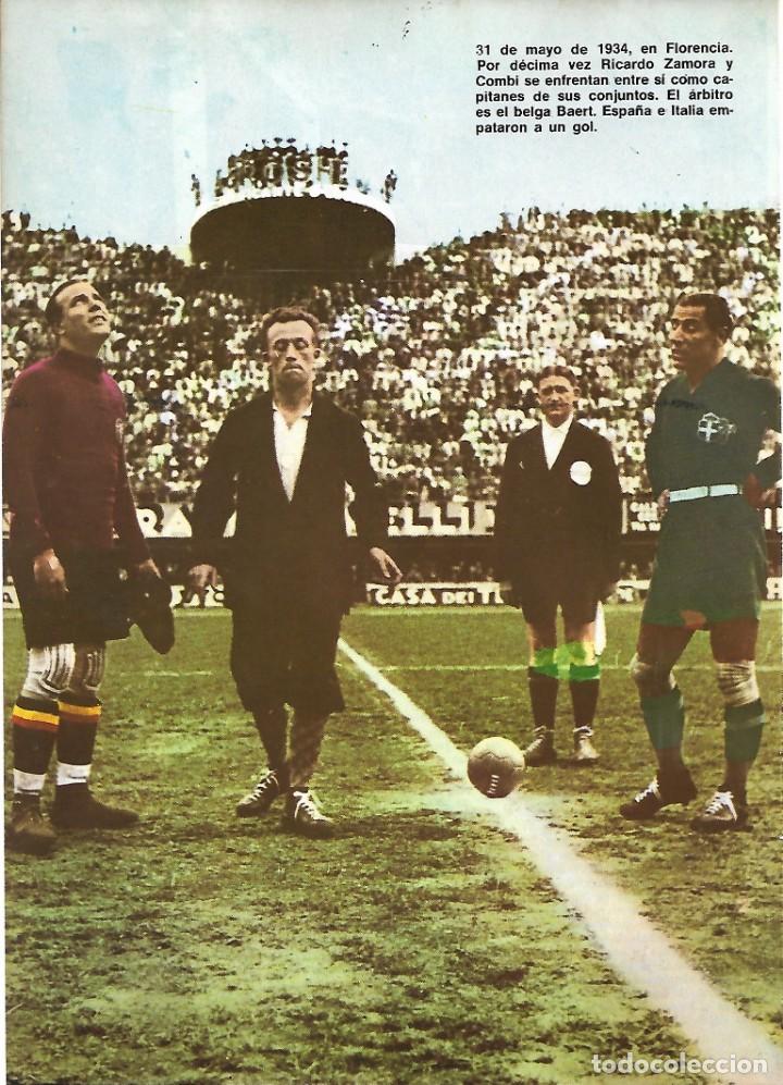 Sammelleidenschaft Sport: SELECCI&Oacute;N ESPA&Ntilde;OLA DE F&Uacute;TBOL: L&aacute;mina de RICARDO ZAMORA en el Mundial de Italia 1934
