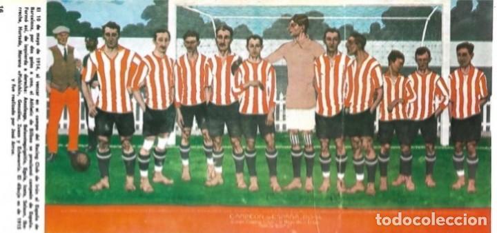 Collectionnisme sportif: ATHLETIC DE BILBAO: Recorte del dibujo de los vencedores de la Copa de 1914