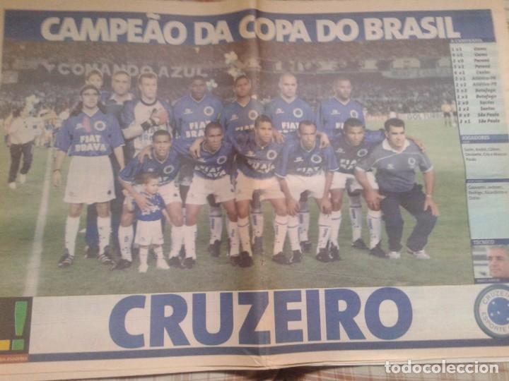 Coleccionismo deportivo: POSTER CRUZEIRO COPA BRASIL 2000