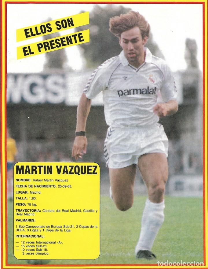 Sammelleidenschaft Sport: REAL MADRID: L&aacute;mina de Rafael MART&Iacute;N V&Aacute;ZQUEZ