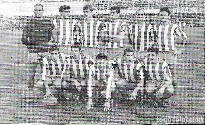 Collezionismo sportivo: ATL&Eacute;TICO DE MADRID: Recorte de un equipo de la temporada 64-65