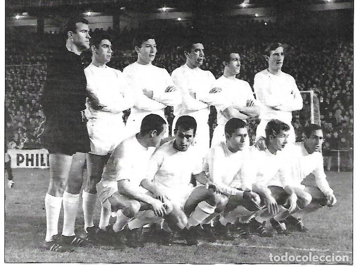 Collezionismo sportivo: REAL MADRID: Recorte de un equipo de la temporada 66-67
