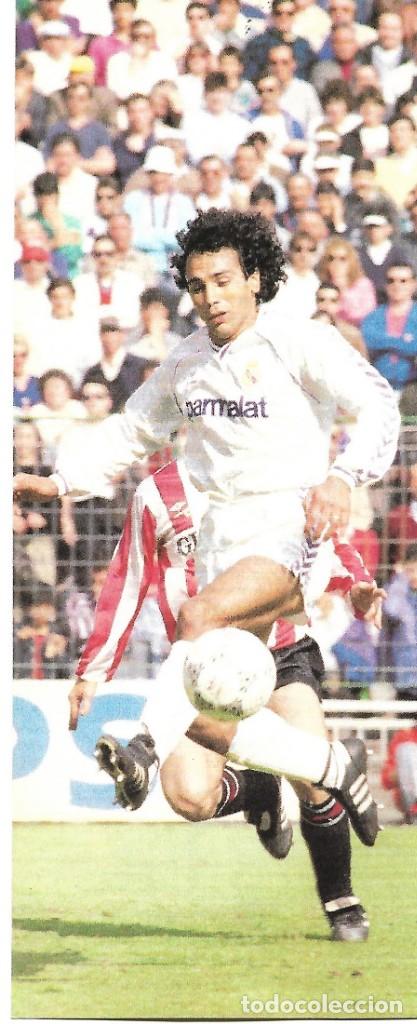 Sammelleidenschaft Sport: REAL MADRID: Gran recorte de HUGO S&Aacute;NCHEZ. 1989