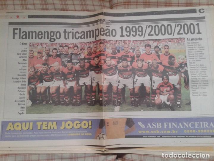 Sammelleidenschaft Sport: POSTER FLAMENGO TRI 2001