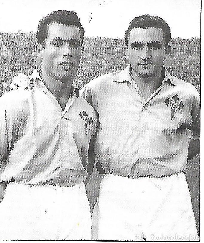 Sammelleidenschaft Sport: R.C. CELTA DE VIGO: Recorte de PAHI&Ntilde;O y MIGUEL MU&Ntilde;OZ