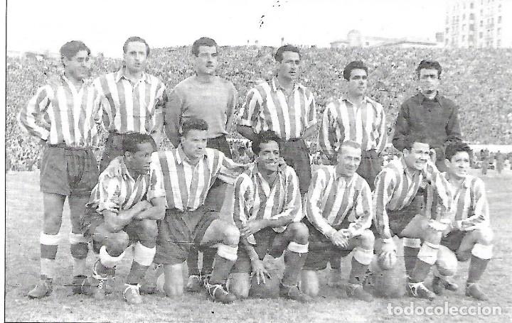 Sammelleidenschaft Sport: ATL&Eacute;TICO DE MADRID: Recorte de un equipo de la temporada 49-50, Campeones de Liga