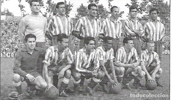 Sammelleidenschaft Sport: ATL&Eacute;TICO DE MADRID: Recorte de un equipo de la temporada 50-51, Campeones de Liga