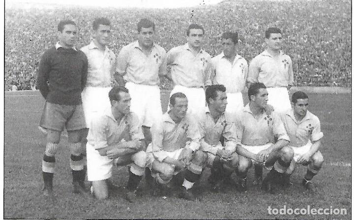 Sammelleidenschaft Sport: R.C. CELTA DE VIGO: Recorte de un equipo de la temporada 47-48, Subcampeones de Copa
