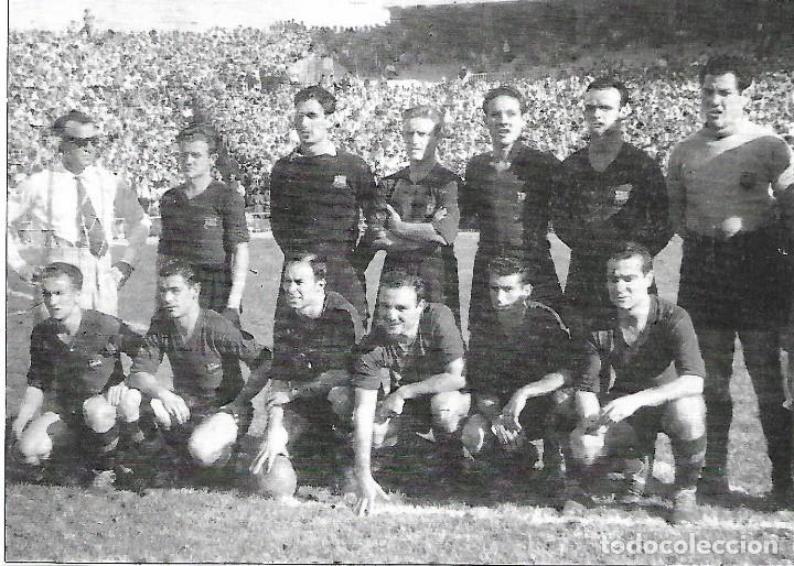 Sammelleidenschaft Sport: BAR&Ccedil;A: Recorte de un equipo de la temporada 48-49, Campe&oacute;n de Liga
