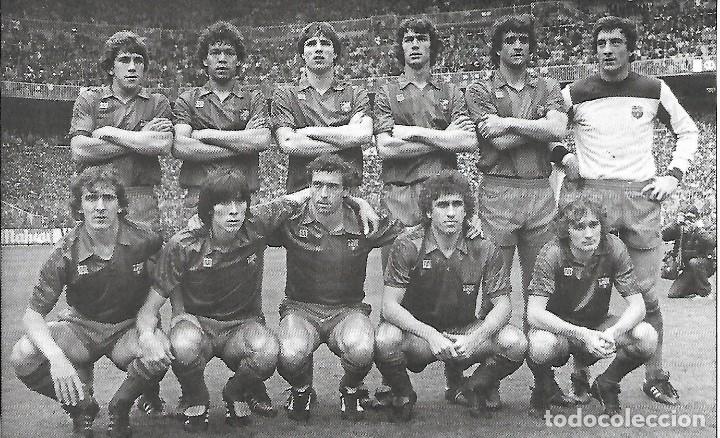 Sammelleidenschaft Sport: BAR&Ccedil;A: Recorte de un equipo de la temporada 81-82
