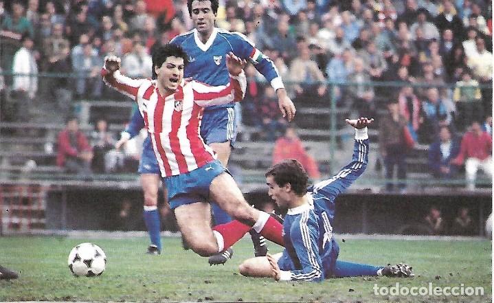 Sammelleidenschaft Sport: ATL&Eacute;TICO DE MADRID: Recorte de Jorge Polilla Da Silva en acci&oacute;n