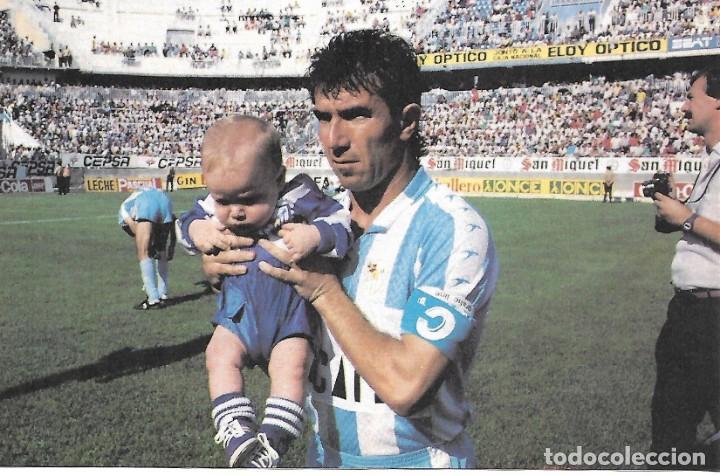 Collezionismo sportivo: CD.M&Aacute;LAGA: Gran recorte de JUANITO