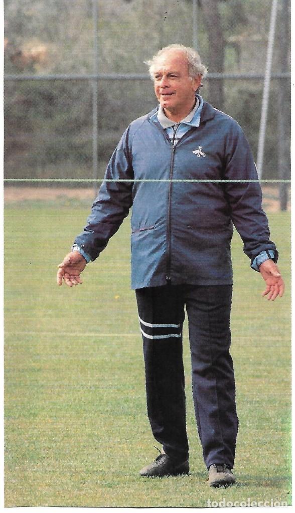 Collezionismo sportivo: REAL MADRID: Gran recorte de Alfredo DI STEFANO como t&eacute;cnico.