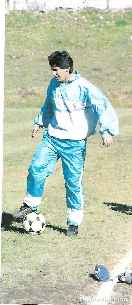 Collezionismo sportivo: REALMADRID: Gran recorte de SANTILANA entrenando