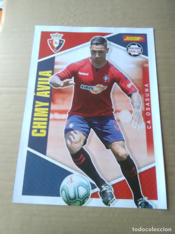 Collectionnisme sportif: CHIMY &Aacute;VILA OSASUNA Y EQUIPO MALLORCA ASCENSO DOBLE P&Oacute;STER 1 P&Aacute;G REVISTA JUG&Oacute;N 2019-2020 LIGA F&Uacute;TBOL