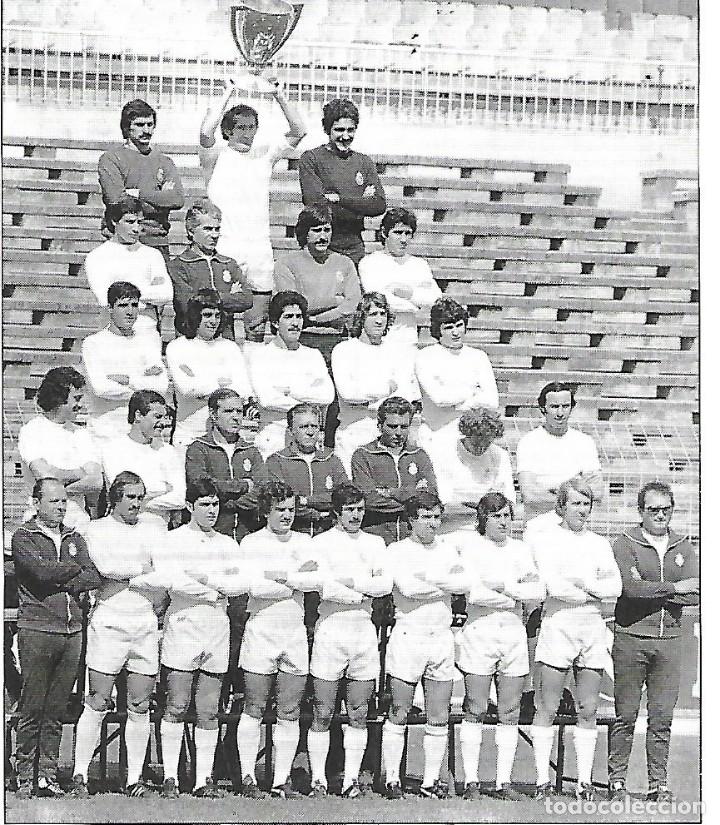 Collezionismo sportivo: REAL MADRID: Recorte de la plantilla de la temporada 77-78, Campeones de Liga