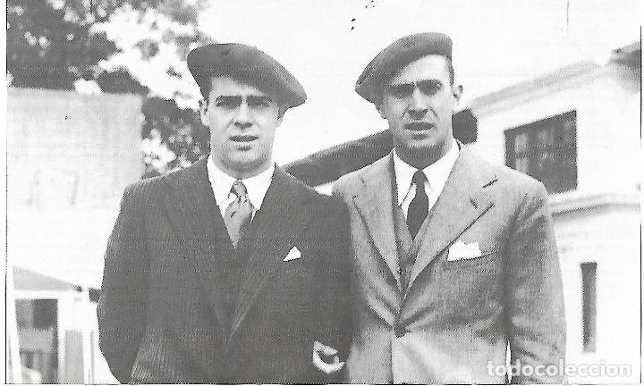 Collezionismo sportivo: REAL MADRID: Recorte de los hermanos PEDRO y LU&Iacute;S REGUEIRO