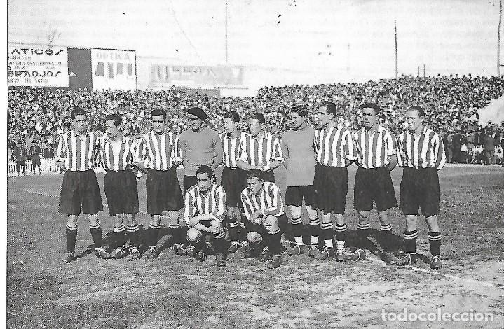 Collectionnisme sportif: ATHLETIC DE BILBAO: Recorte de un equipo de la temporada 35-36
