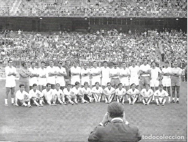 Collectionnisme sportif: REAL MADRID: Recorte de la plantilla de la temporada 68-69
