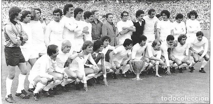 Collezionismo sportivo: REALMADRID: Recorte de la plantilla de la temporada 78-79, Campeones de Liga